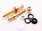 M8x65mm,Binding Post Connector,Gold Plated
